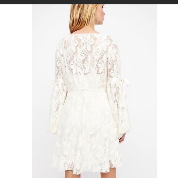Free People ivory lace dress Sz S❗️sold❗️ - Picture 2 of 6